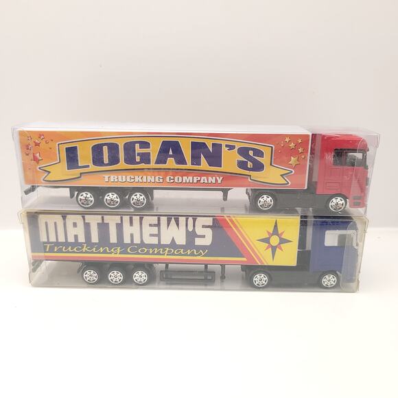 Swibco Trucking Company Toy Semi Truck Set of 10 New in package - Picture 2 of 13